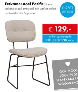 Woonsquare Eetkamerstoel Pacific aanbieding