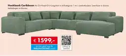 Woonsquare Hoekbank Caribbean aanbieding