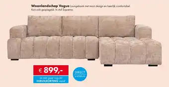 Woonsquare Woonlandschap Vogue aanbieding