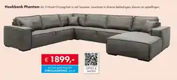 Woonsquare Hoekbank Phantom aanbieding