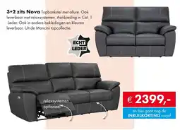 Woonsquare 3+2 zits Nova aanbieding