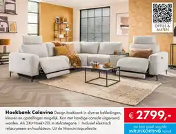 Woonsquare Hoekbank Calavino aanbieding