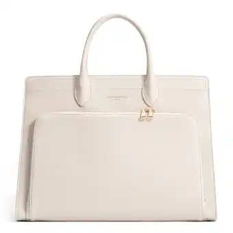 Douglas Isabel Bernard Handtas Isabel Bernard Honoré Nadine beige - kalfsleer aanbieding