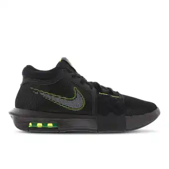 Foot Locker Nike LeBron Sneakers Heren - Zwart - Maat 41 - Mesh/Synthetisch aanbieding