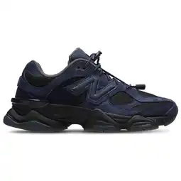 Foot Locker New Balance 9060 Sneakers Heren - Zwart - Maat 40 - Suède aanbieding