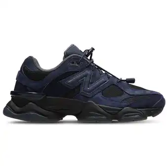 Foot Locker New Balance 9060 Sneakers Heren - Zwart - Maat 40 - Suède aanbieding