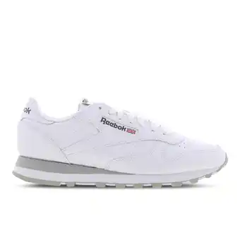 Foot Locker Reebok Classic Sneakers Heren - Wit - Maat 43 - Leer aanbieding