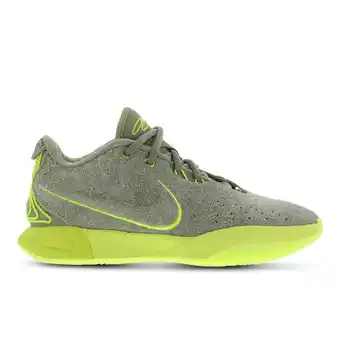 Foot Locker Nike LeBron Sneakers Heren - Groen - Maat 41 - Mesh/Synthetisch aanbieding
