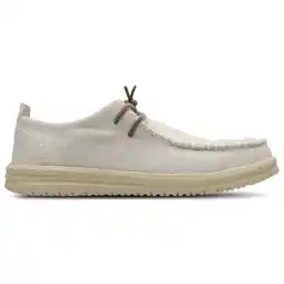 Foot Locker HEYDUDE Wally Nxt Moc Sneakers Heren - Beige - Maat 42 - Canvas aanbieding