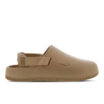 Foot Locker Nike Calm Slippers en Sandalen Heren - Beige - Maat 42.5 - Plastic aanbieding