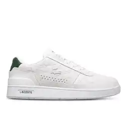 Foot Locker Lacoste T-clip Sneakers Heren - Wit - Maat 41 - Leer aanbieding
