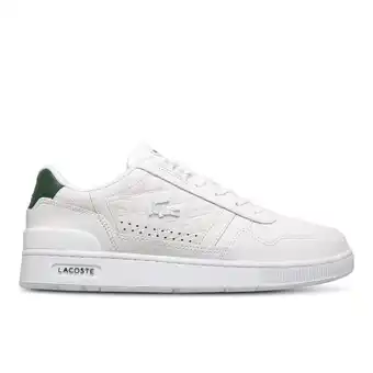 Foot Locker Lacoste T-clip Sneakers Heren - Wit - Maat 41 - Leer aanbieding