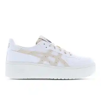 Foot Locker Asics JAPAN Sneakers Dames - Wit - Maat 43.5 - Synthetisch, Leer aanbieding