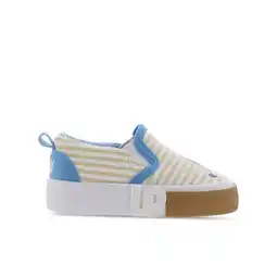 Foot Locker GROUND UP Slip on Babyschoenen - Wit - Maat 27 - Canvas aanbieding