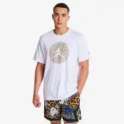 Foot Locker Jordan Flight T-shirts Heren - Wit - Maat M aanbieding