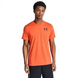 Foot Locker Under Armour Tech T-shirts Heren - Oranje - Maat XS - Poly Jersey aanbieding