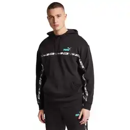 Foot Locker Puma Essentials+ Tape Hoodies Heren - Zwart - Maat M - Katoen Fleece aanbieding