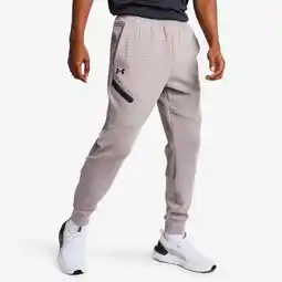 Foot Locker Under Armour Unstoppable Broeken Heren - Grijs - Maat M - Poly Fleece aanbieding