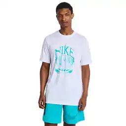 Foot Locker Nike Df T-shirts Heren - Wit - Maat L - Katoen Jersey aanbieding