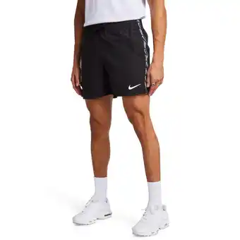 Foot Locker Nike Swim Logo Tape 5 Badmode Heren - Zwart - Maat XS - Poly Mesh aanbieding