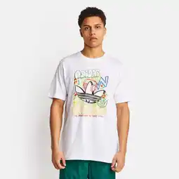 Foot Locker Adidas Graphic T-shirts Heren - Wit - Maat XS aanbieding