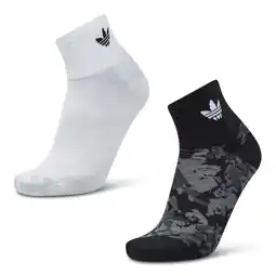 Foot Locker Adidas Crew 2 Pack Sokken Unisex - Zwart - Maat 40-42 aanbieding