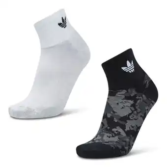 Foot Locker Adidas Crew 2 Pack Sokken Unisex - Zwart - Maat 40-42 aanbieding