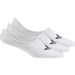 Foot Locker Adidas Ankle 3 Pack Sokken Unisex - Wit - Maat 34-36 - Katoen aanbieding
