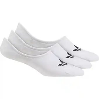 Foot Locker Adidas Ankle 3 Pack Sokken Unisex - Wit - Maat 34-36 - Katoen aanbieding