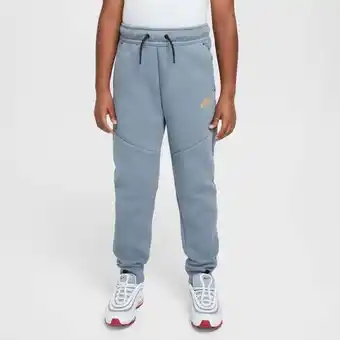 Foot Locker Nike Tech Colorblock Broeken Kinder - Grijs - Maat 122 - 128 CM - Poly Fleece aanbieding