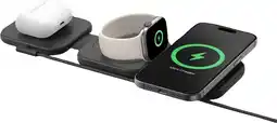 Coolblue Belkin 3-in-1 Magnetisch Draadloze Oplader met Qi2 15W aanbieding