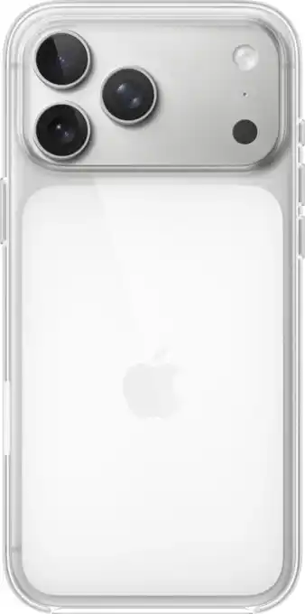 Coolblue Apple iPhone 17 Pro Max Back Cover met MagSafe Transparant aanbieding