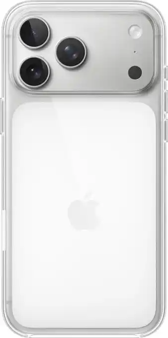 Coolblue Apple iPhone 17 Pro Max Back Cover met MagSafe Transparant aanbieding