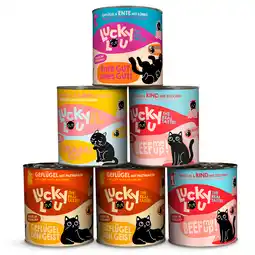 Zooplus Lucky Lou Adult 6 x 800 g - Tasty Mix (4 Soorten) aanbieding
