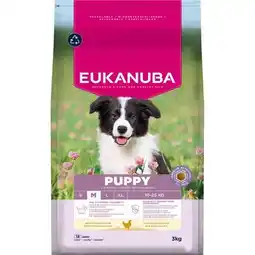 Zooplus Dubbelpak : 2x15kg Eukanuba Premium Nutrition Puppy Medium Breed Kip Hondenvoer droog aanbieding