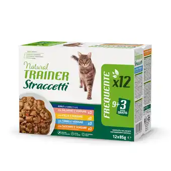 Zooplus 16 x 85 g + 6 x 85 g / 9 x 85 g + 3 x 85 g gratis! Trainer natvoer voor katten aanbieding