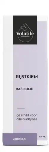 De Online Drogist Volatile Rijstkiem Basisolie aanbieding