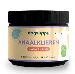 De Online Drogist Dogsuppy Anti-Anaalklier Probiotica Forte Chewies aanbieding