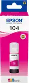 Bol.com Epson 104 EcoTank - Inktfles / Magenta aanbieding