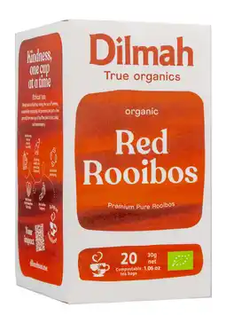 De Online Drogist Dilmah Organic Red Rooibos aanbieding