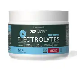 De Online Drogist The Green Athlete Elektrolytes Red Fruits Poeder aanbieding