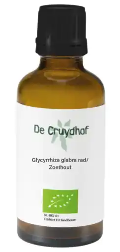 De Online Drogist Cruydhof Glycyrrhiza Glabra Rad/Zoethout Druppels aanbieding