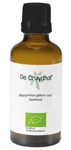 De Online Drogist Cruydhof Glycyrrhiza Glabra Rad/Zoethout Druppels aanbieding