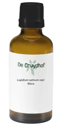 De Online Drogist Cruydhof Lepidium Sativum Rad/Maca Druppels aanbieding