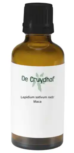 De Online Drogist Cruydhof Lepidium Sativum Rad/Maca Druppels aanbieding