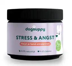 De Online Drogist Dogsuppy Anti-Stres & Angst Chewies aanbieding