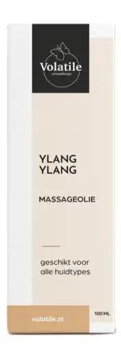 De Online Drogist Volatile Ylang Ylang Massageolie aanbieding