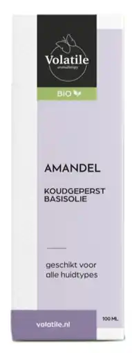 De Online Drogist Volatile Amandel Koudgeperst Basisolie Bio aanbieding
