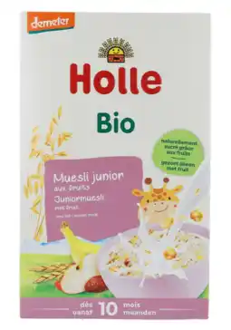 De Online Drogist Holle Bio Muesli Junior Met Fruit Zonder Melk 10 Maanden aanbieding