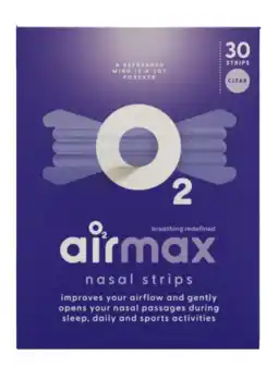 De Online Drogist Airmax Neusstrips Clear aanbieding